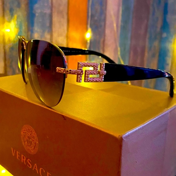VERSACE Aviator Sunglasses - Picture 3 of 4